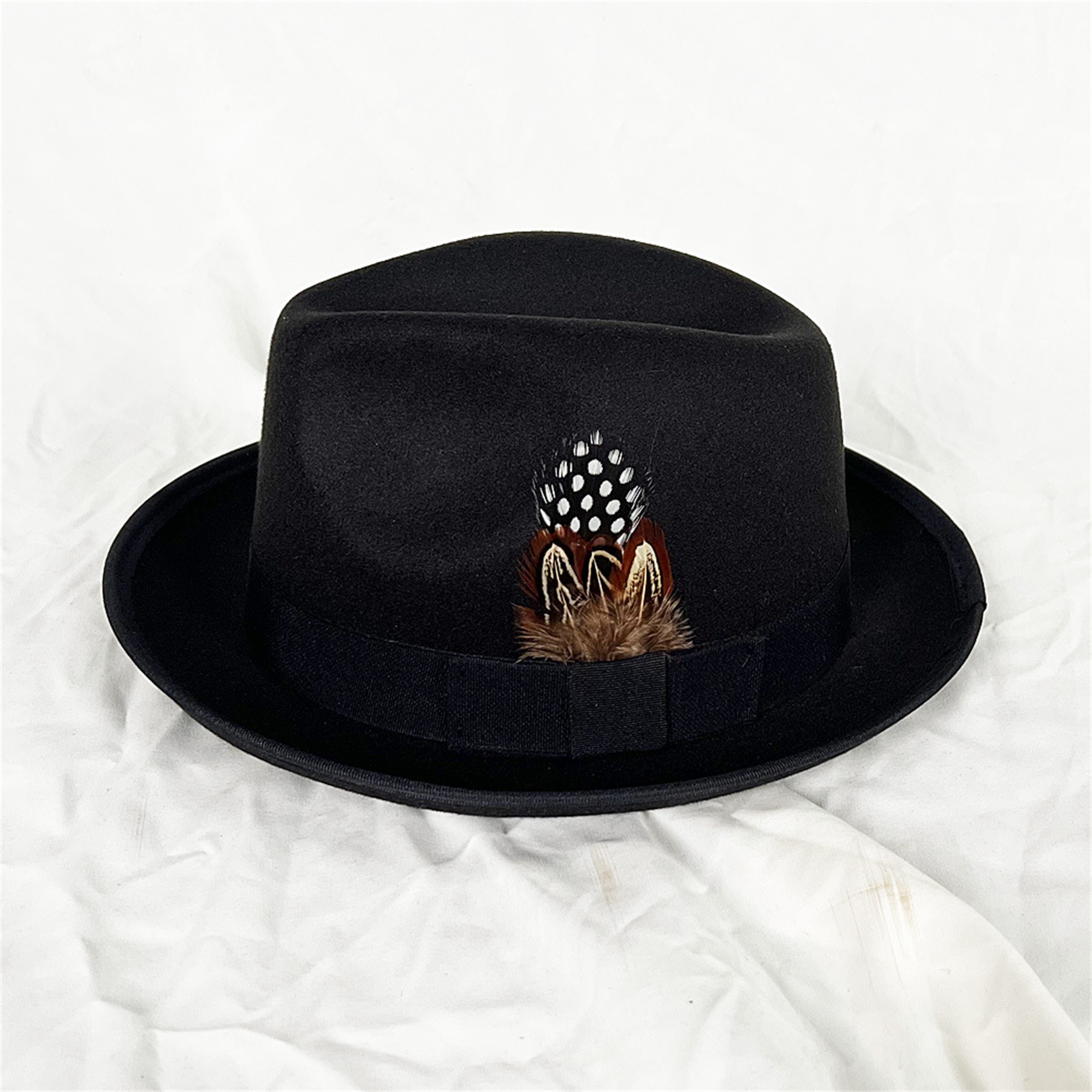 Vintage Style Wool Fedora Hat  - Fedora Hat Wool incelemesi ve fiyatı
