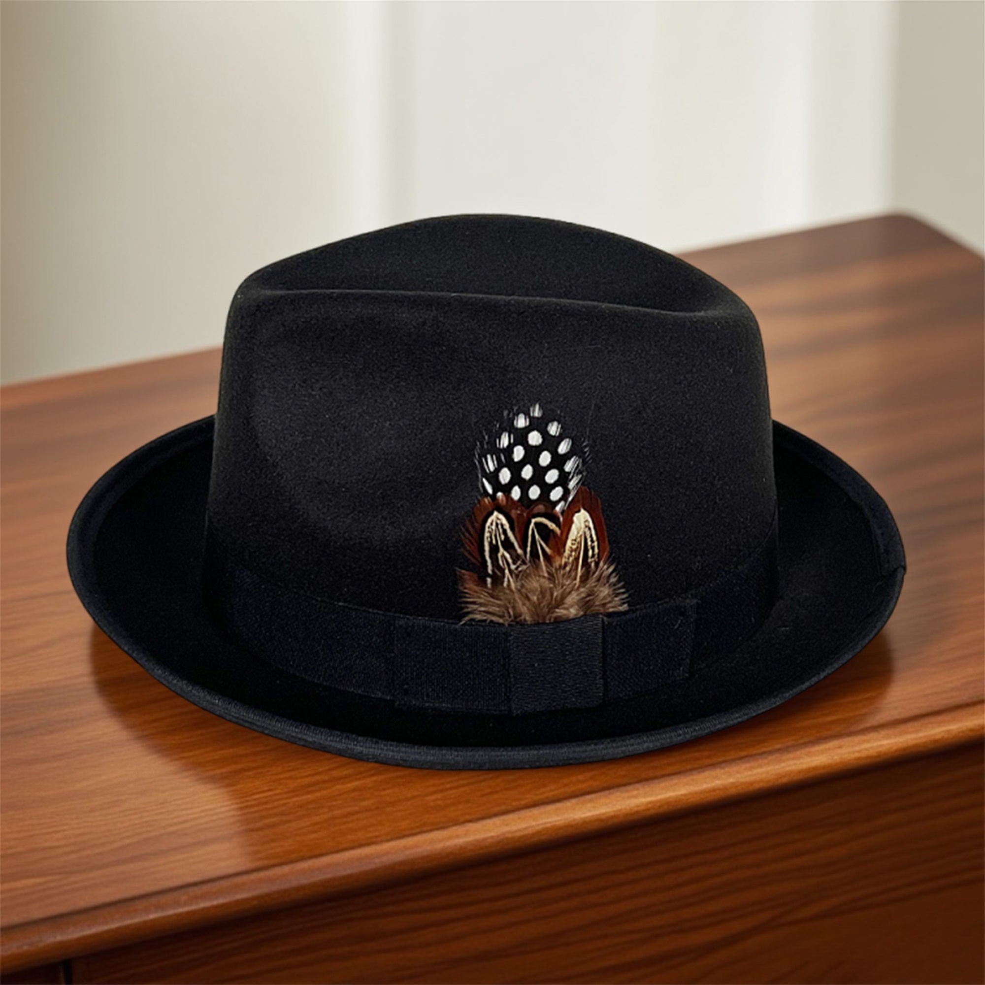 Vintage Style Wool Fedora Hat  - Fedora Hat Wool incelemesi ve fiyatı