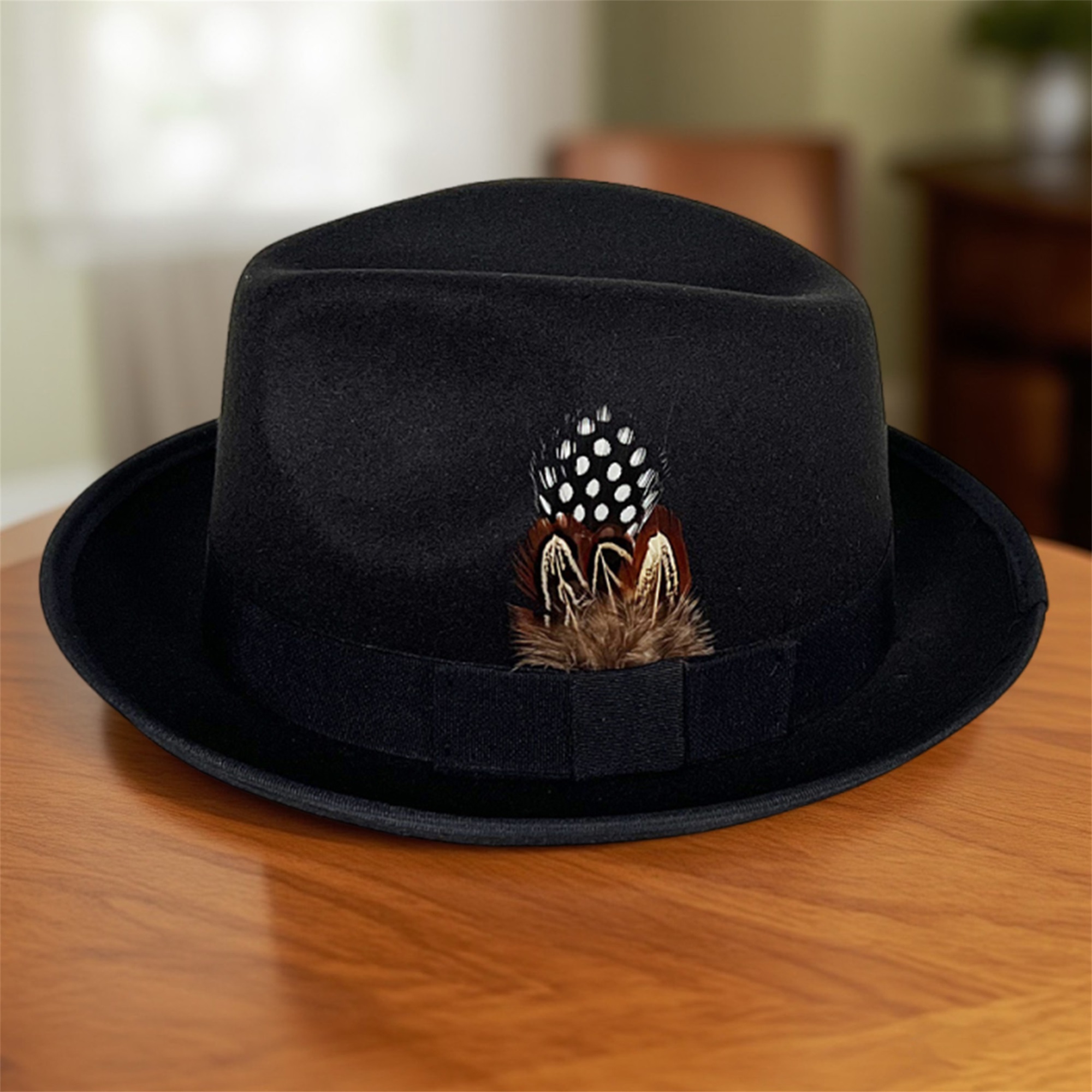 Vintage Style Wool Fedora Hat  - Fedora Hat Wool incelemesi ve fiyatı
