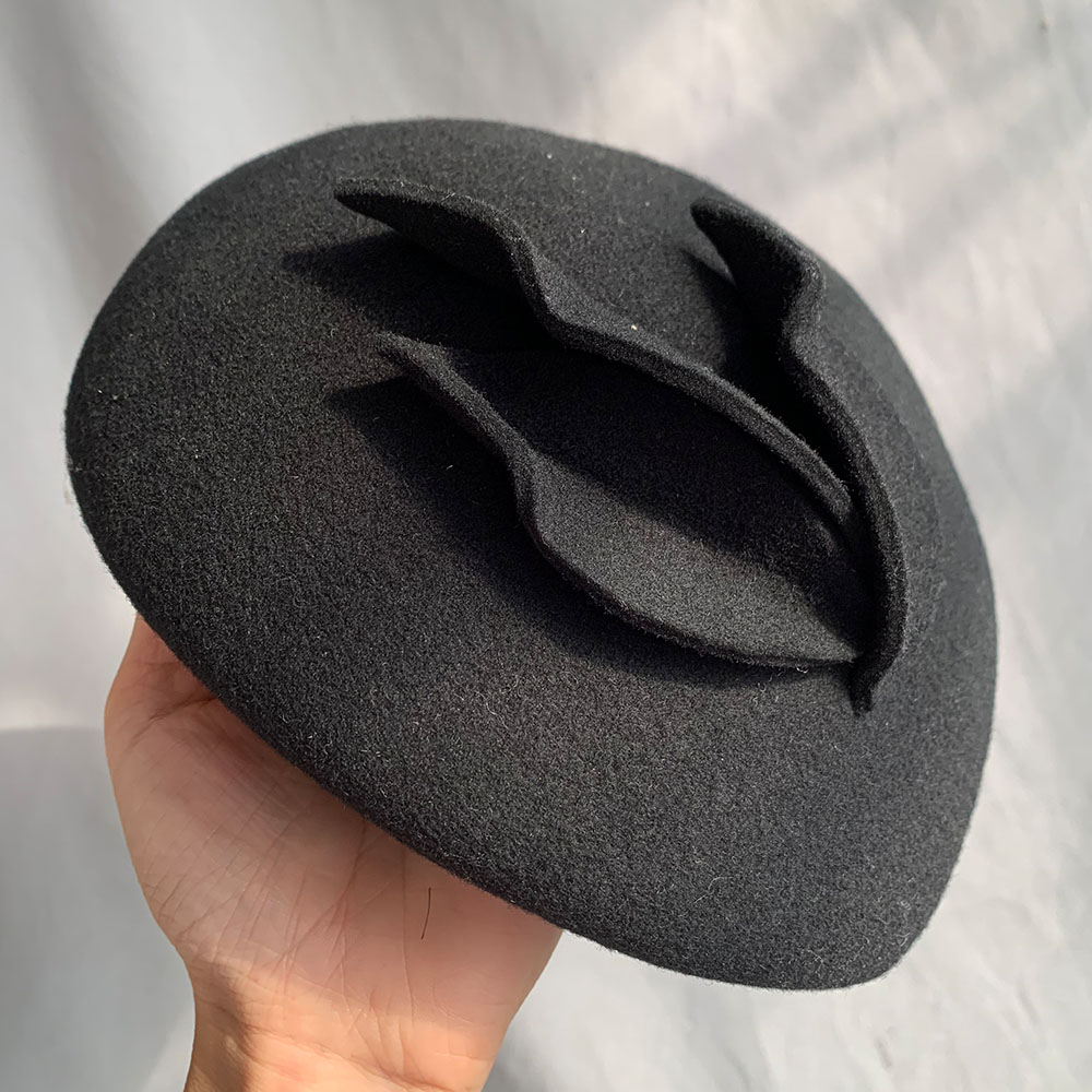 French Style Fascinator Hats T - Beret French Wool incelemesi ve fiyatı