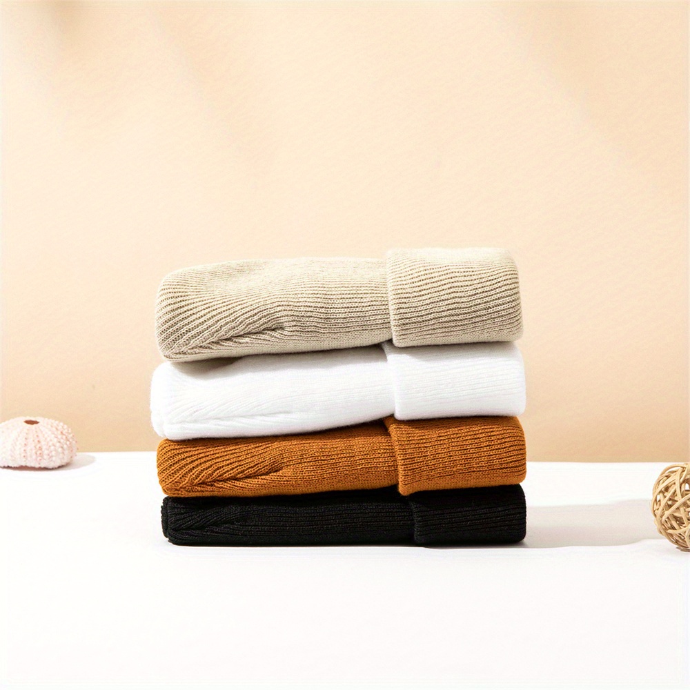 4pcs Baby Hat Knit Cuffed Bean - Beanie Cuffed Knit incelemesi ve fiyatı
