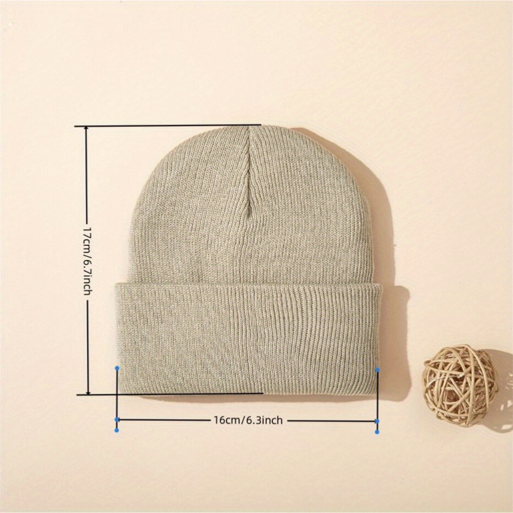 4pcs Baby Hat Knit Cuffed Bean - Beanie Cuffed Knit incelemesi ve fiyatı