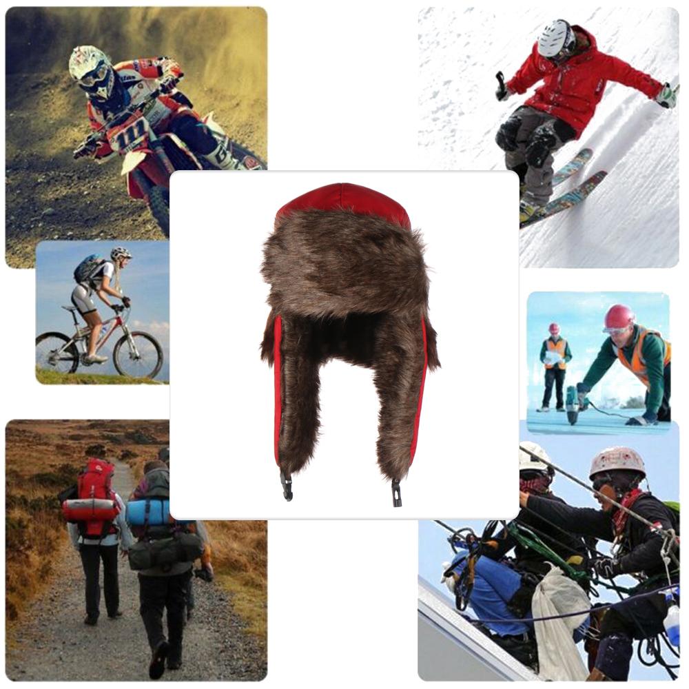 Men Women Fur Trapper Ski Hat  - Winter Trapper Hat incelemesi ve fiyatı